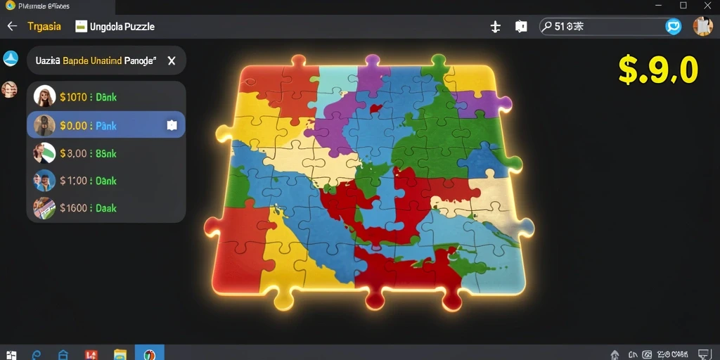 Tampak penuh warna dengan karakter yang menonjol.