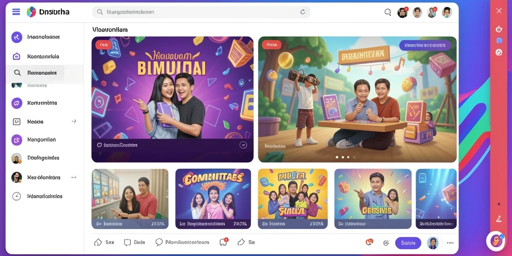 Tampilan antarmuka pengguna yang menarik dan mudah dinavigasi.