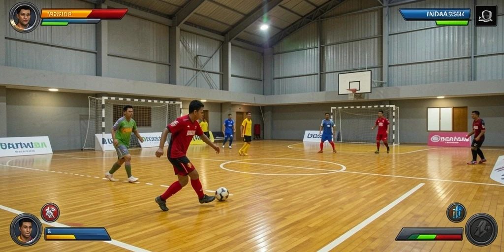 Screenshot 1: Tampilan awal karakter di dunia fantasi.