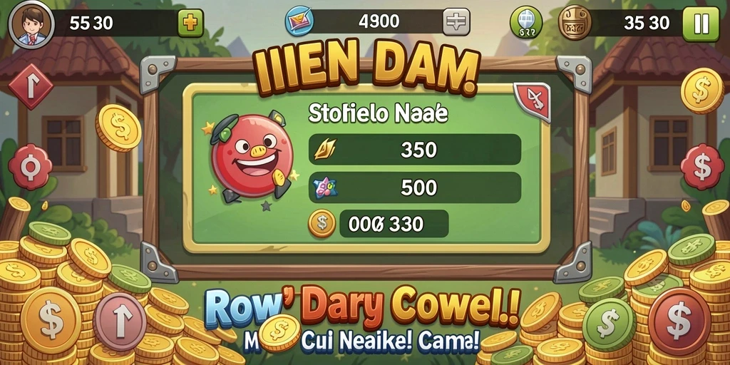 Tangkapan layar menampilkan aksi seru dalam game.