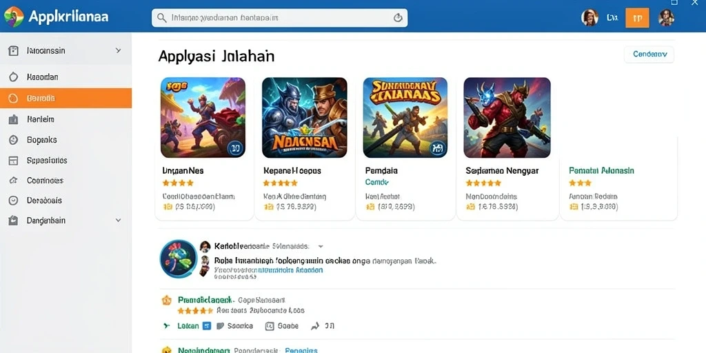 Tampilan utama BIG77 yang menarik dan user-friendly.