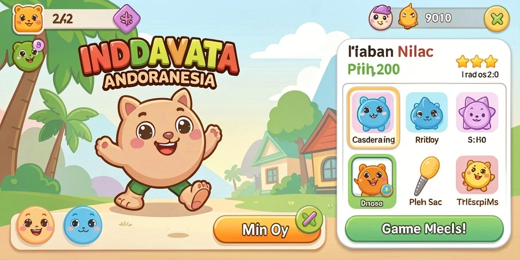 Tampilan grafis yang menakjubkan dan penuh warna.