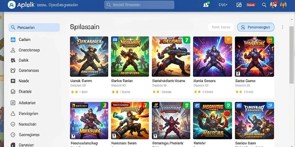 Tampilan antarmuka yang user-friendly dan menarik.
