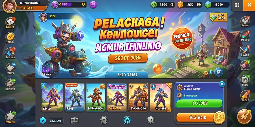 Tampilan awal permainan MPO2121 yang menarik.