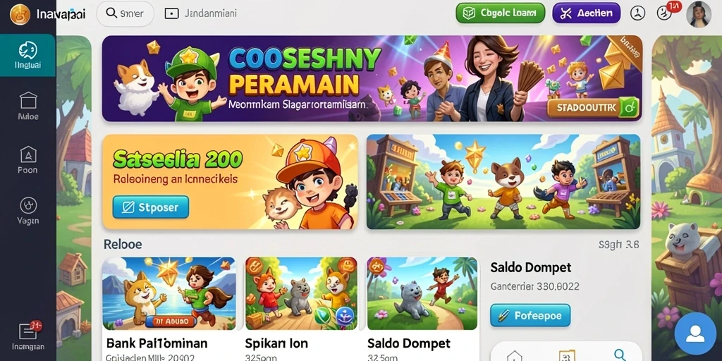 Antarmuka yang intuitif dan user-friendly.