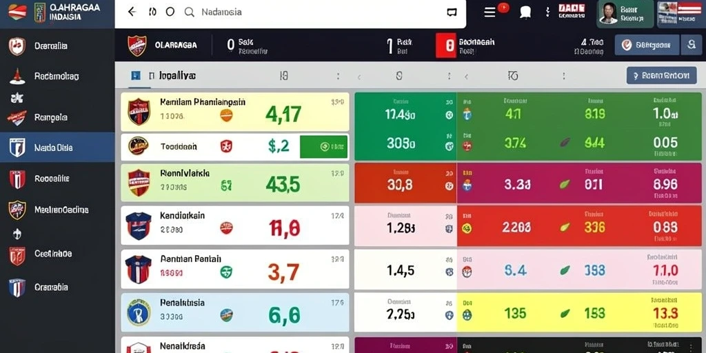 Tampilan karakter yang menarik dan penuh warna.