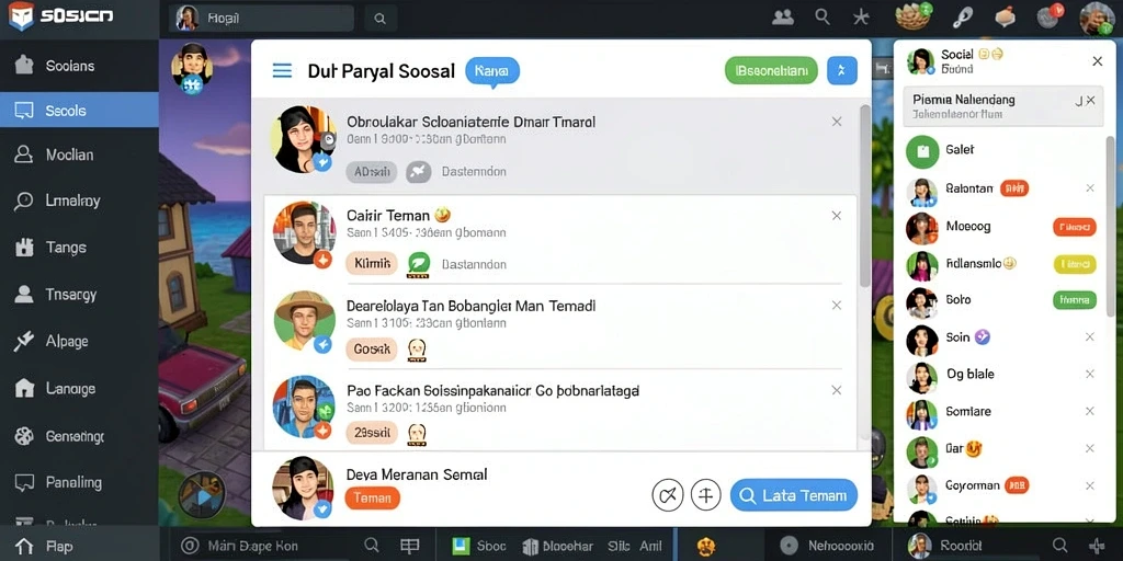 Screenshot menampilkan karakter utama dalam aksi.